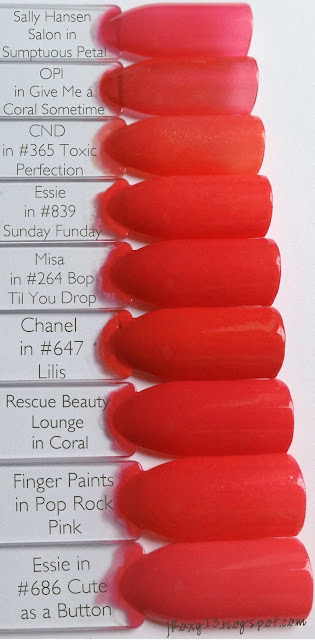 Chanel in #647 Lilis + Comparisons