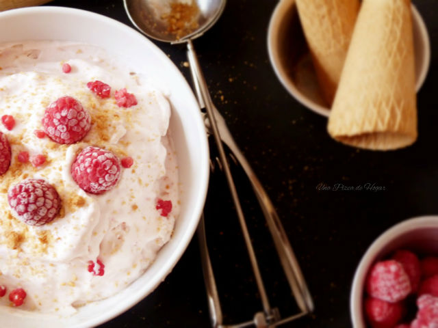 Helado de frambuesa, recetas con fresas