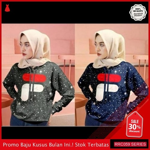 RRC059S42 Sweater Terbaru Hodie Fila Bintang Wanita Terbaru BMGShop