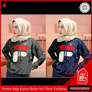 RRC059S42 Sweater Terbaru Hodie Fila Bintang Wanita Terbaru BMGShop