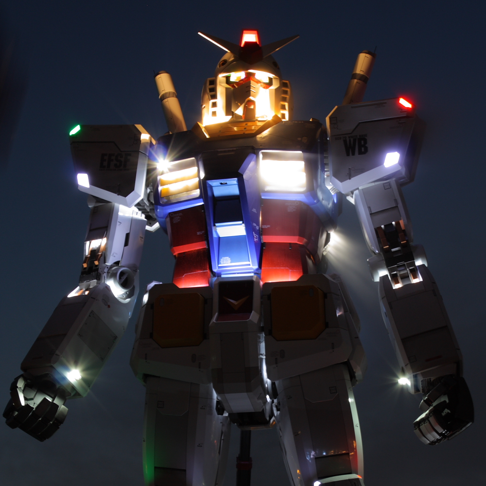 Rayguns and Space Suits Mecha Monday Giant Gundam statue? Giant