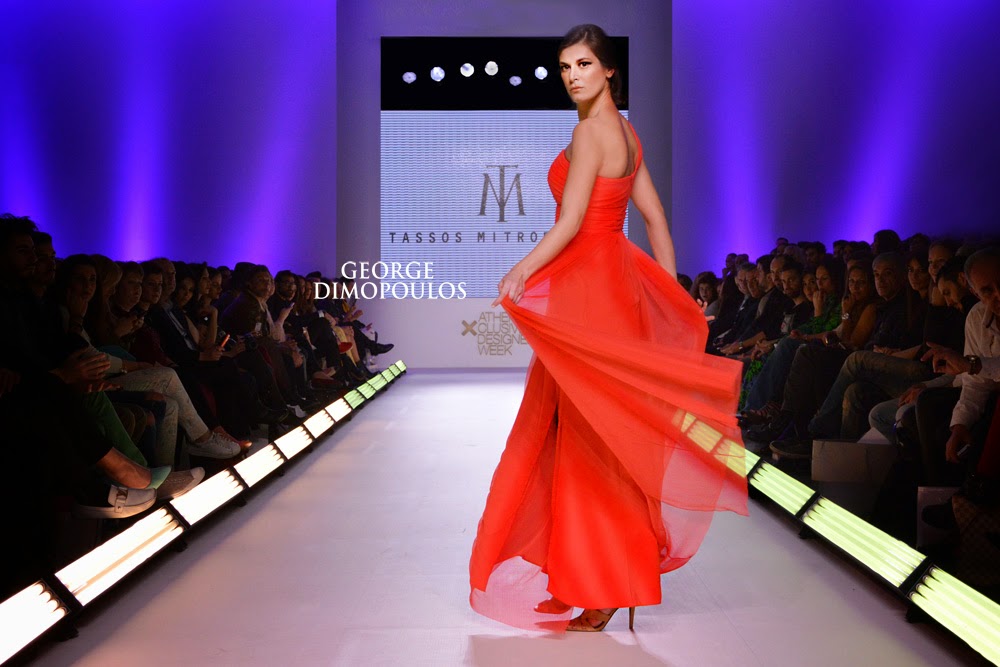 TASSOS MITROPOULOS Haute Couture by GEORGE DIMOPOULOS Photography at the AXDW Fashion Week in ATHENS Fall/Winter 2015-16