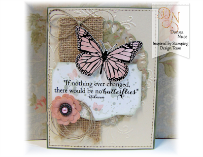 Inspired by Stamping, Crafty Colonel, Butterflies stamp set, General Card
