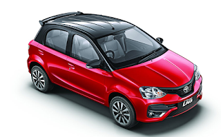 new Etios Liva hatchback with a double