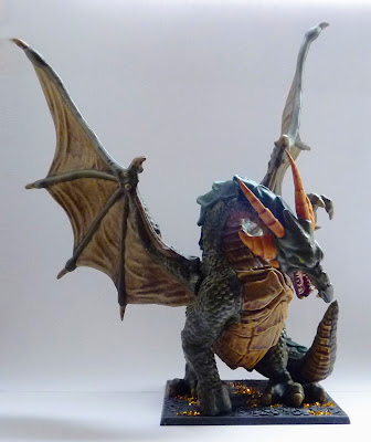 Karrathor the Unbroken - Dragon from Tyrant of Halpi expansion for Mantic's Dungeon Saga