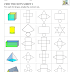 3d shapes worksheets - 3d shapes worksheets