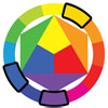 Colores adyacentes al complementario Colores adyacentes al complementario