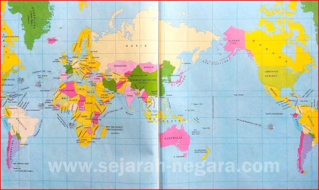 image: 2018 Latest HD World Map