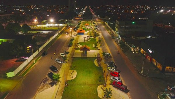 Iluminação com LED é testada na Anysio Chaves; economia será de 60%, diz Seminfra