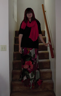 Mark Orchid Show Maxi Skirt