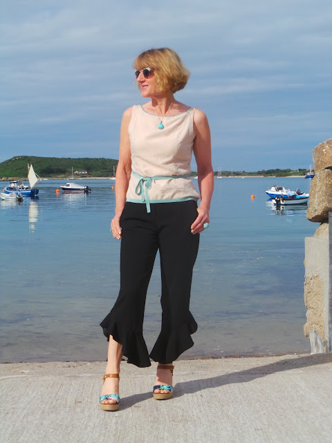 Black trouser challenge 7 and my #instarant | Anna's Island Style