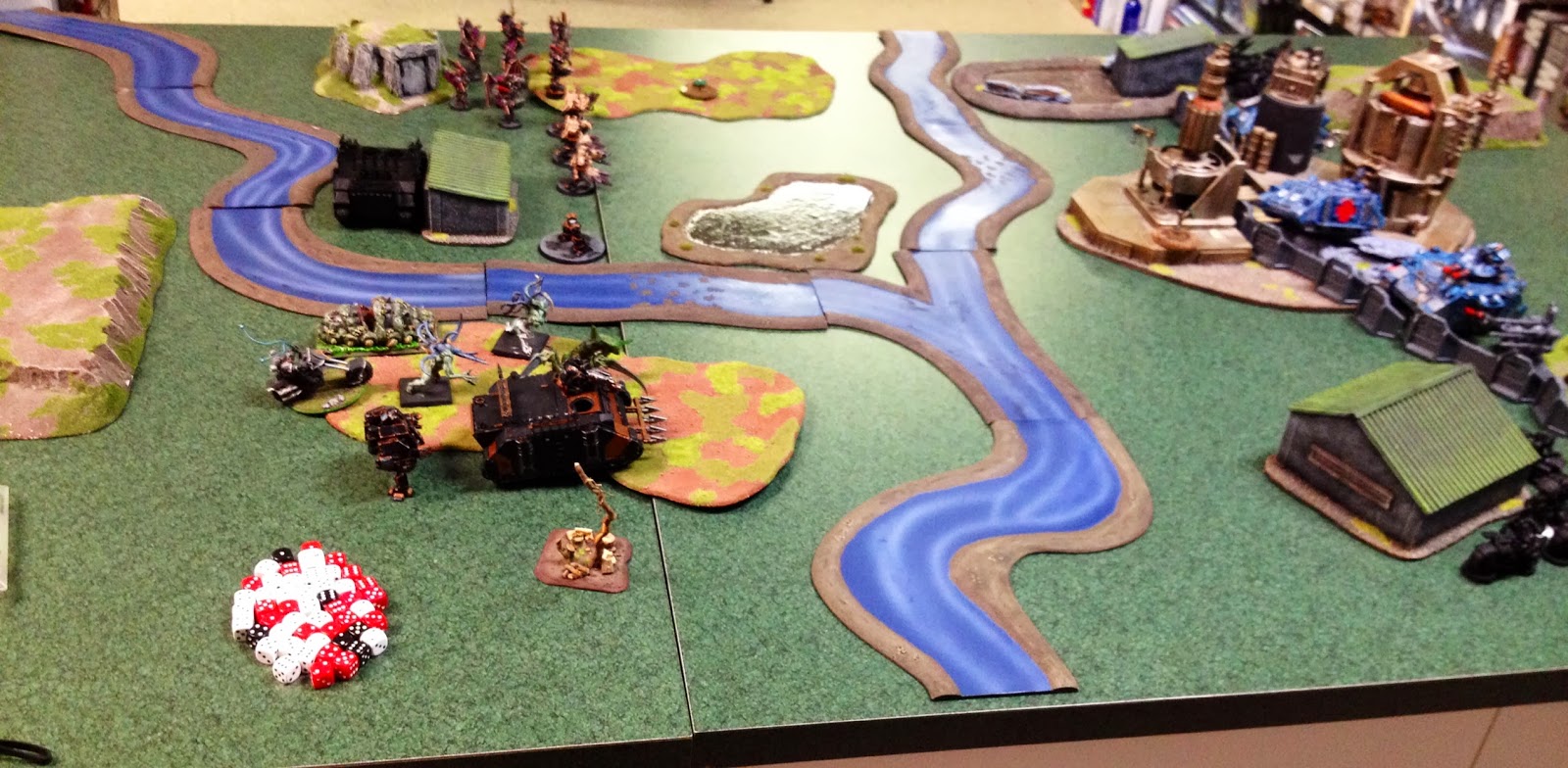 Way of the Dice Warhammer 40k Battle Report Chaos Space Marines V.S