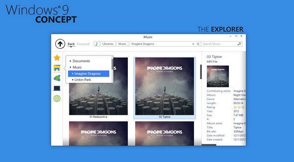 Info Remaja Kecil || Julianda: Inikah Tampilan Windows 9 , windows terbaru
