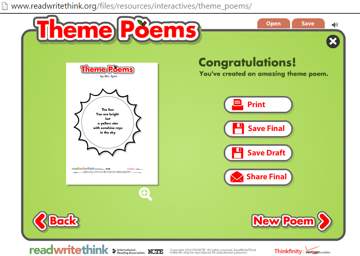 Themes for poetry competition image