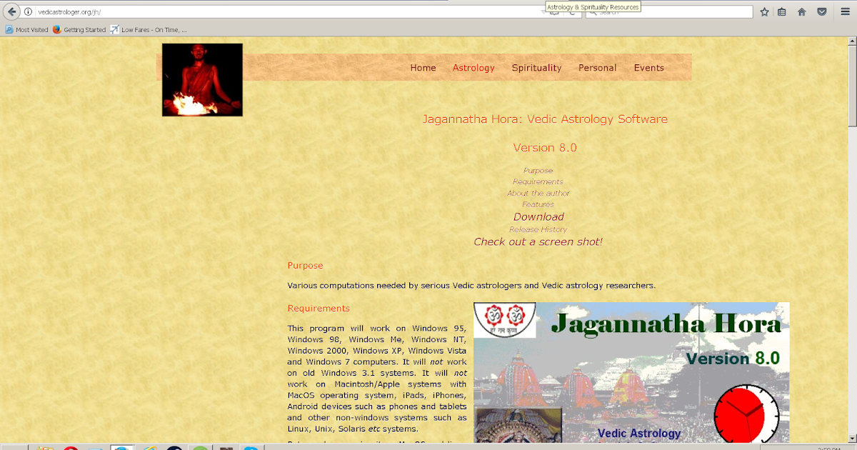 Vedic Astrology Installing Jagannatha Hora Vedic Astrology Software
