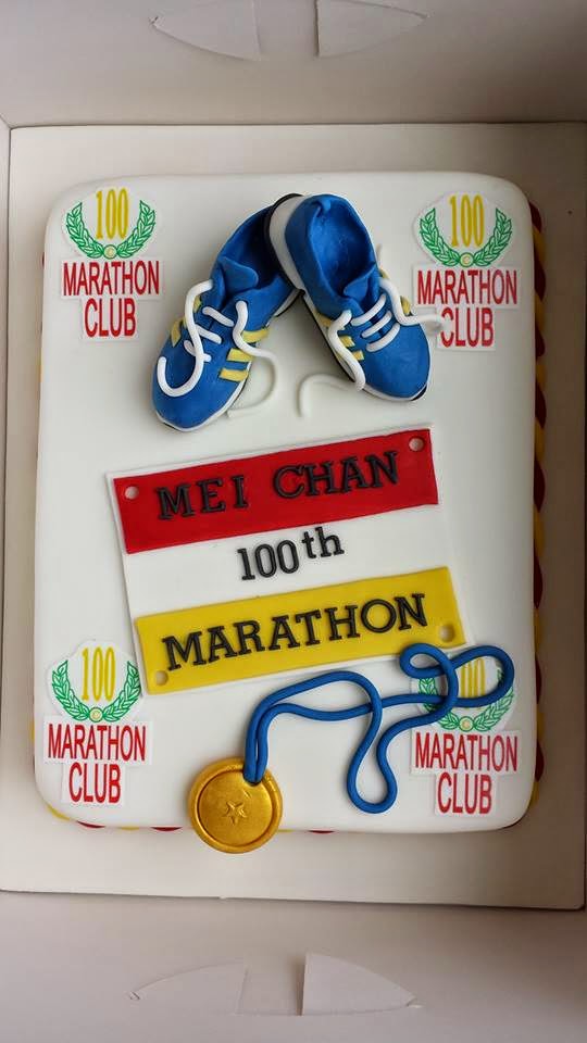 100th Marathon CAKE