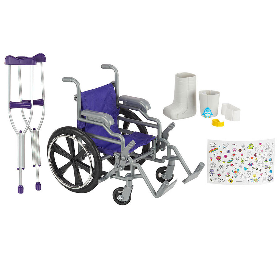 journey girl wheelchair set
