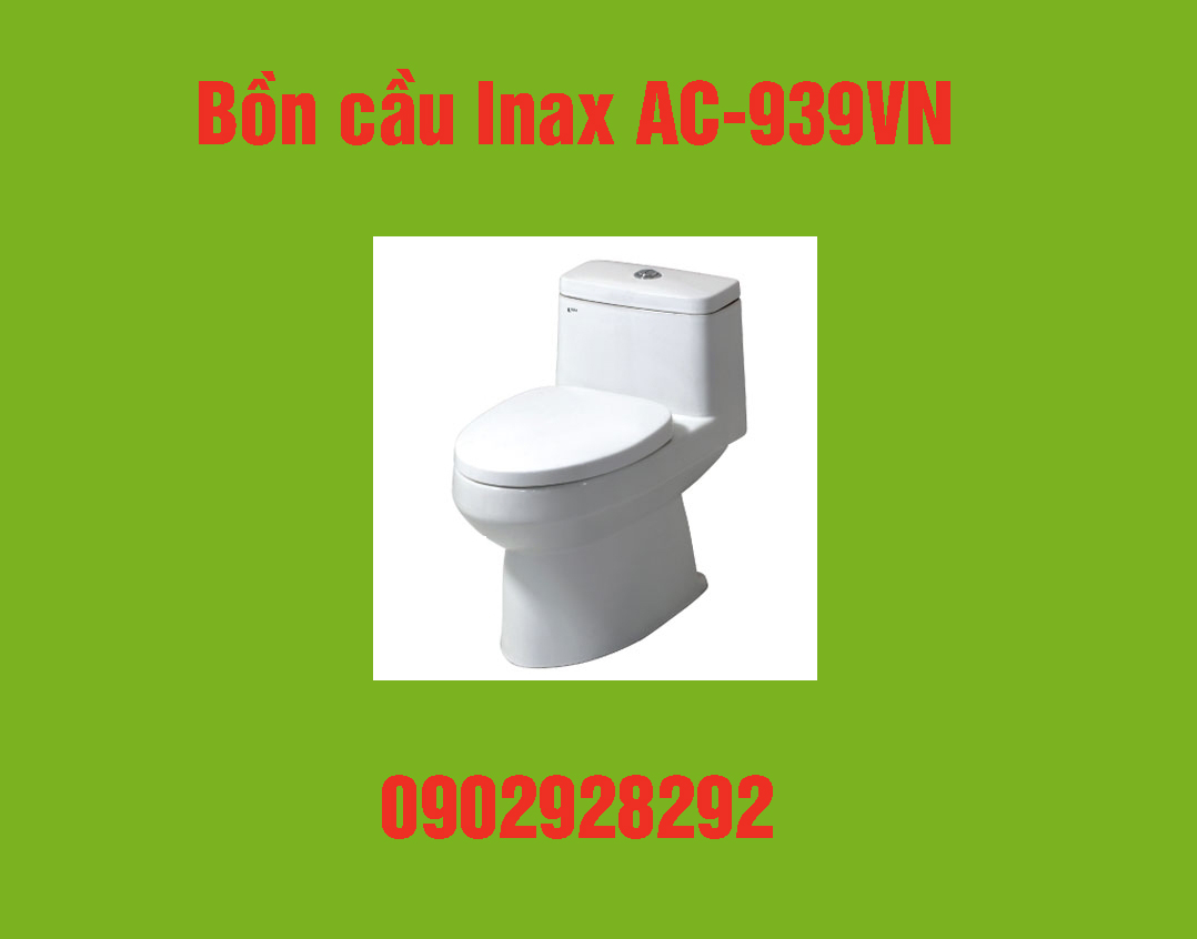 Bồn cầu Inax ac-939vn : giá, đặc điểm, địa chỉ Bồn cầu Inax ac-939vn : giá, đặc điểm, địa chỉ