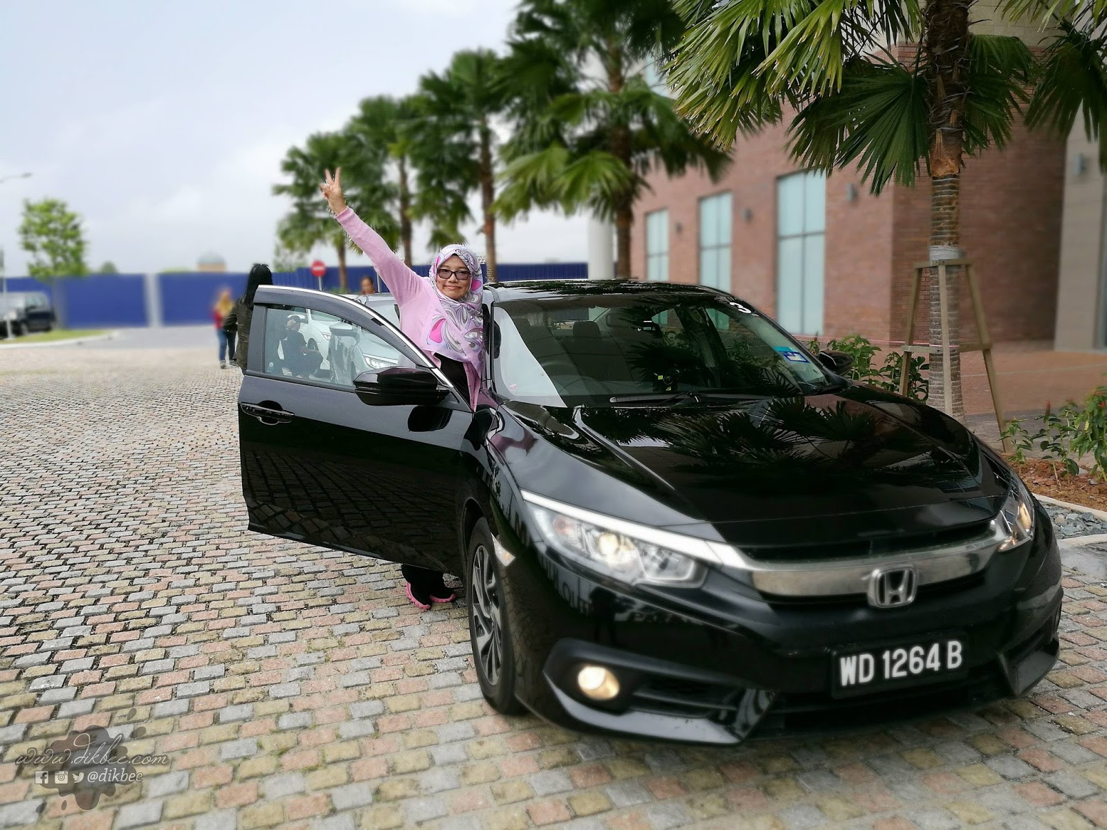 Pengalaman Memandu Kereta Honda Civic Serba Baharu Lovely Bee