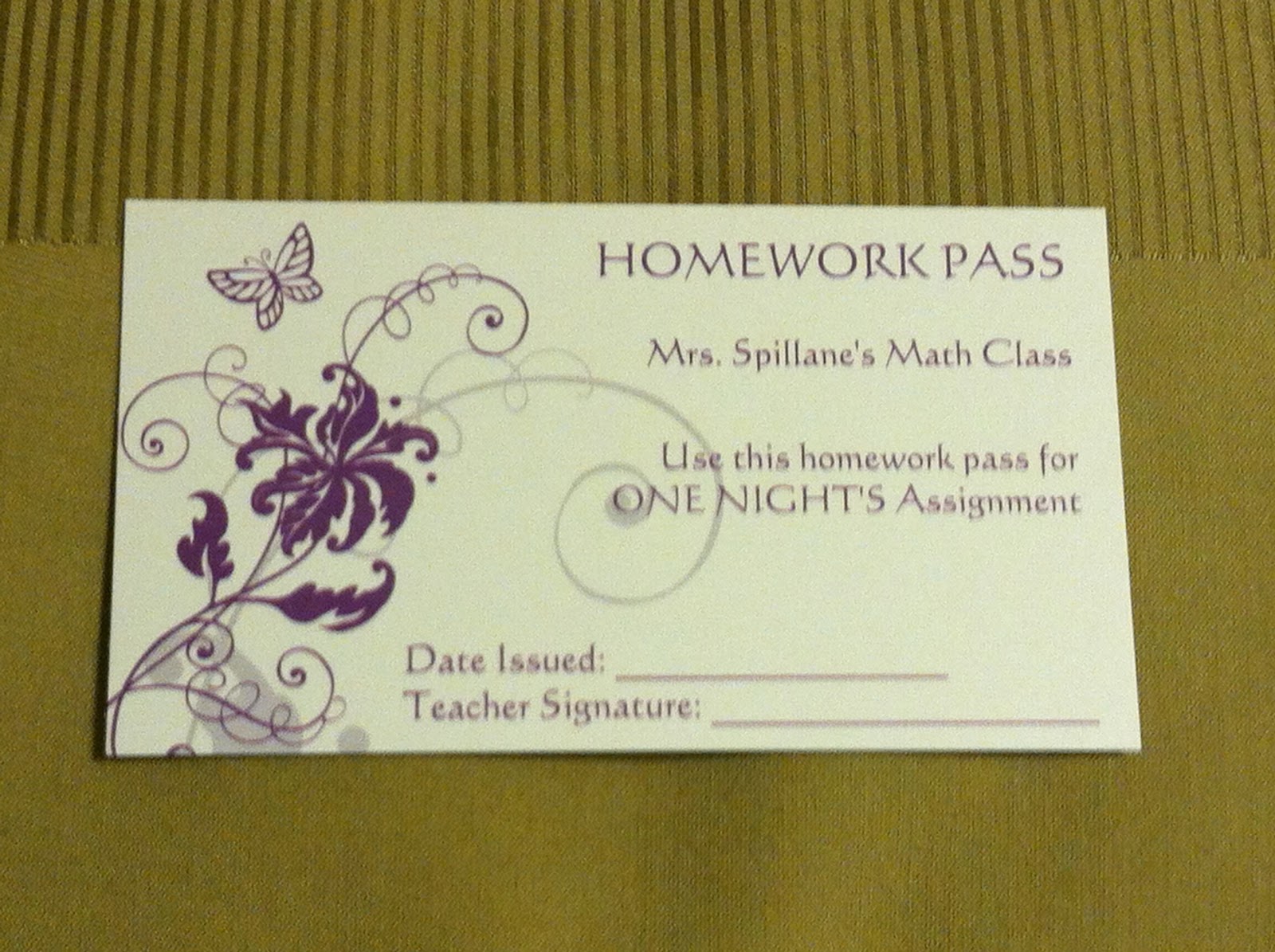 Teaching Homework Passes teaching-homework-passes