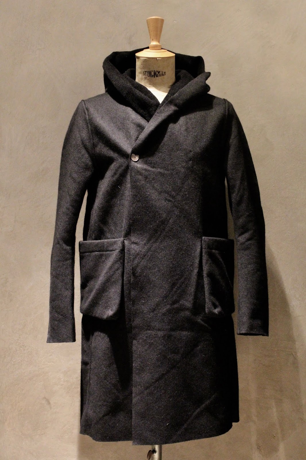 TAICHI MURAKAMI FW18-19 Hooded Coat Reversible