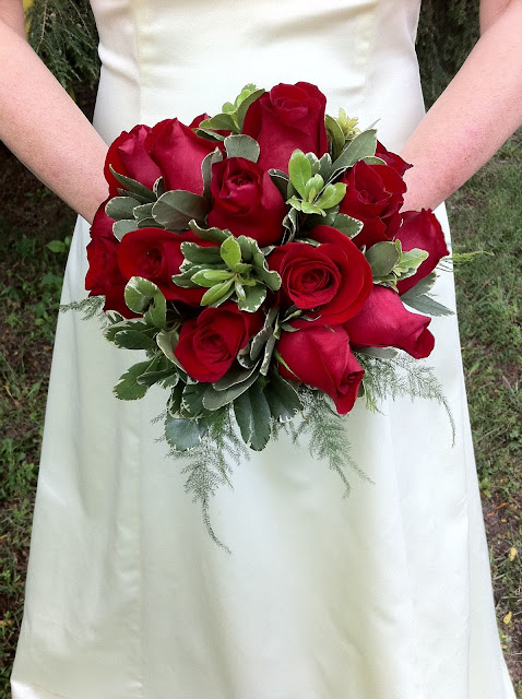 Red Rose Bridal Bouquet - Stein Your Florist Co.