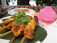 Chicken satay - Tropical Spice Garden, Penang