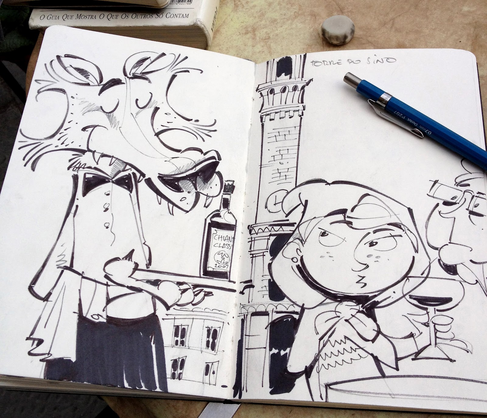 Mauro Souza sketchbook!