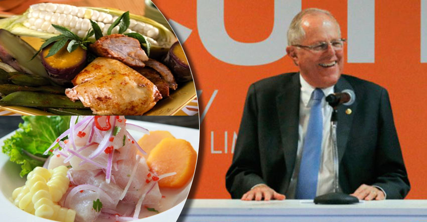 La pachamanca es de origen árabe y el cebiche es de origen japonés, sostuvo el Presidente Kuczynski La pachamanca es de origen árabe y el cebiche es de origen japonés, sostuvo el Presidente Kuczynski