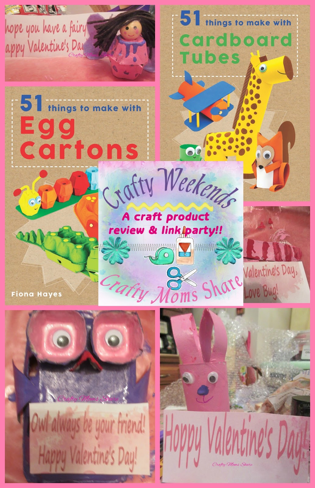 Crafty Moms Share: Crafts from Recycled Materials (Valentine Themed