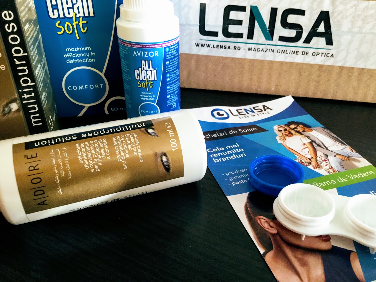 solutie lentile contact