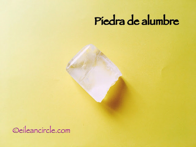 Desodorante natural piedra de alumbre Desodorante cosmetics natural piedra alumbre