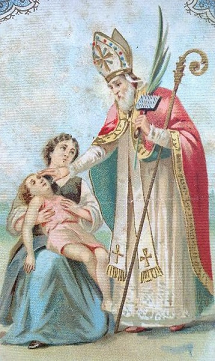 San BLAS Obispo de Sebaste Médico Mártir (s.III-†316) Fiesta 03 de Febrero