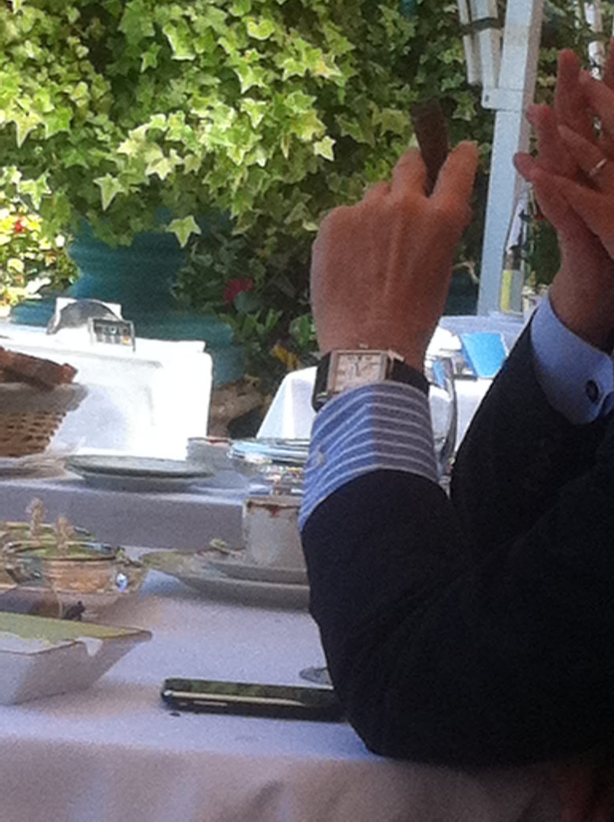 Swiss Observer, le blog des montres vues JaegerLeCoultre Reverso Squadra, Acier, restaurant La