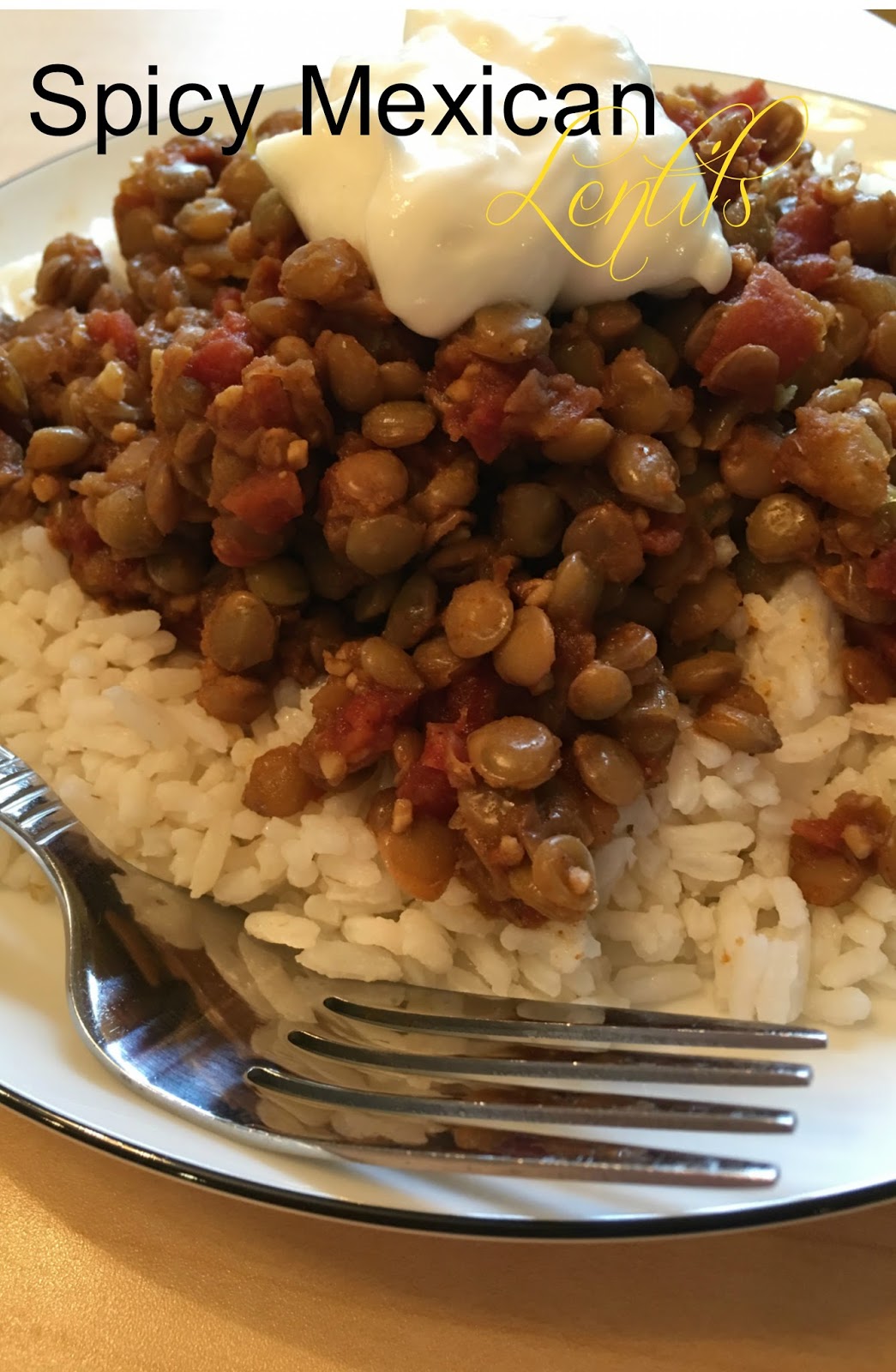 The Harris Sisters Spicy Mexican Lentils