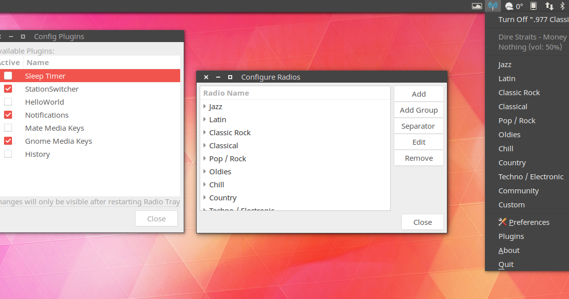 6 Cool Radio Players For Linux  Upd8 Ubuntu / Linux blog
