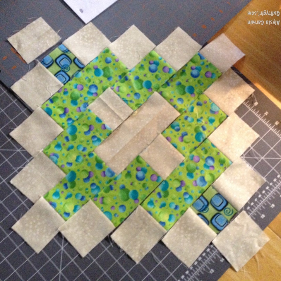 Alycia Quilts Quiltygirl The Chimney Sweep Album Block Tutorial