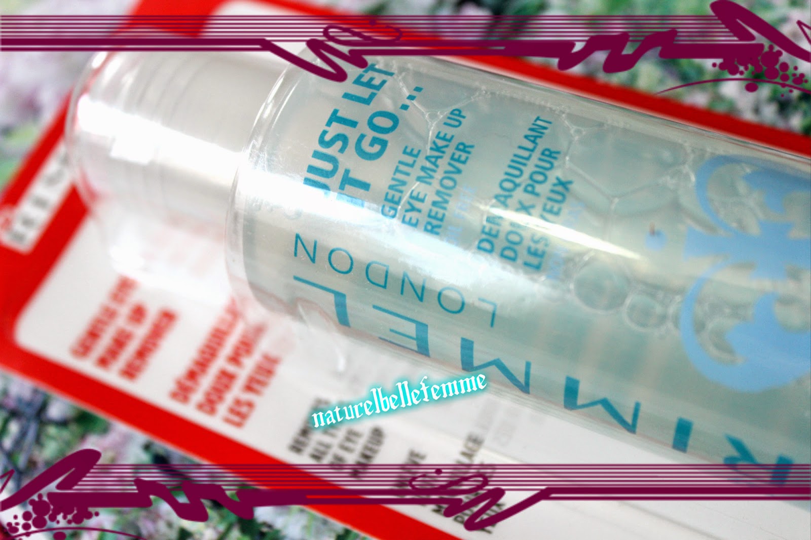 Rimmel gentle eye makeup remover