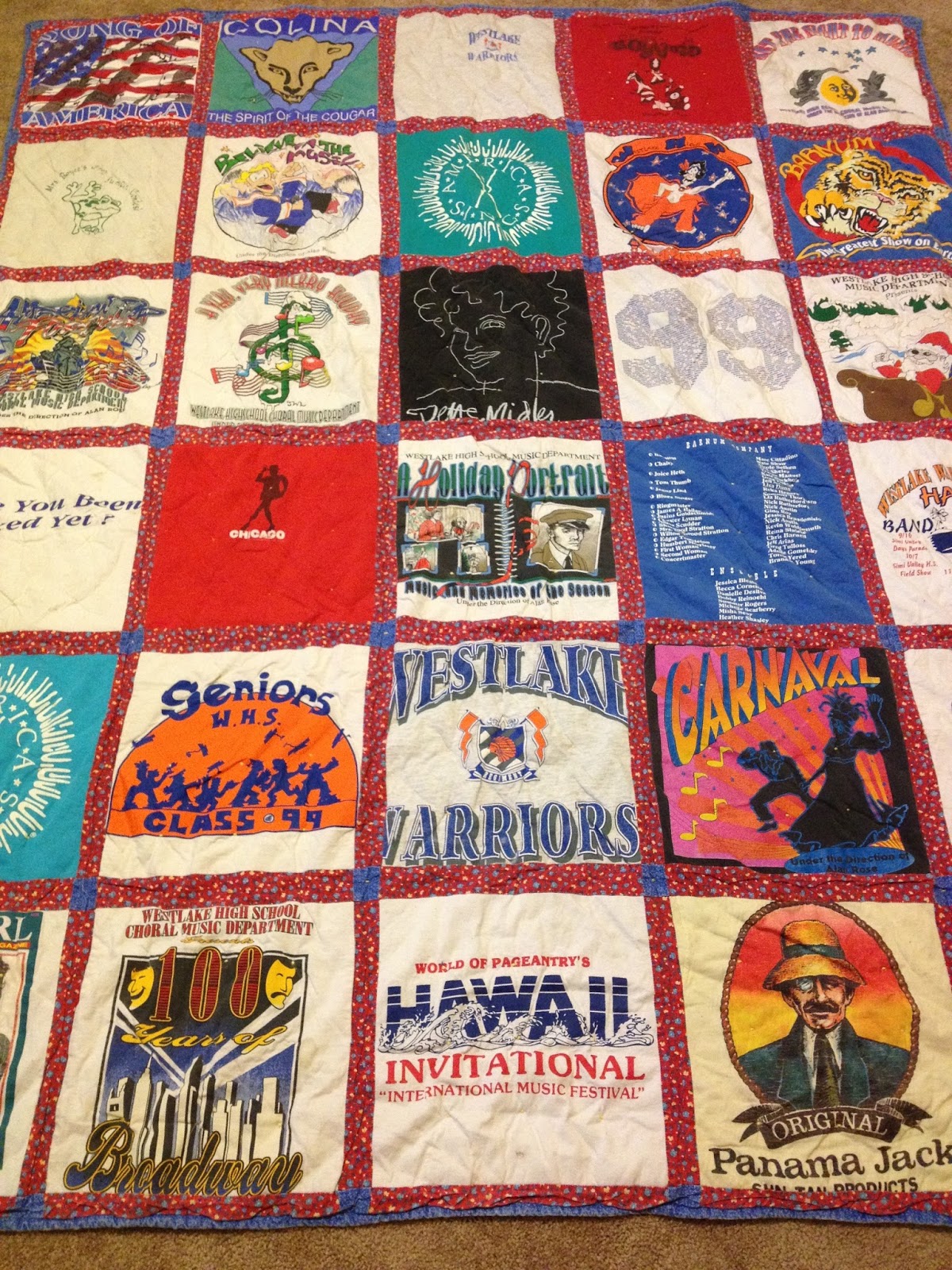 ZeedleBeez: 5 Essential (and surprising) tools for making a T-shirt Quilt