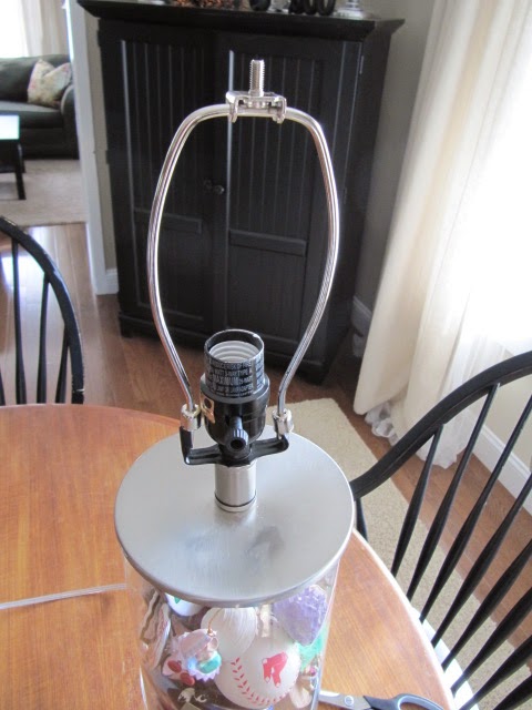 Sew Many Ways...: Memory Jar Lamps…Shhh They're Christmas Gifts For My ...