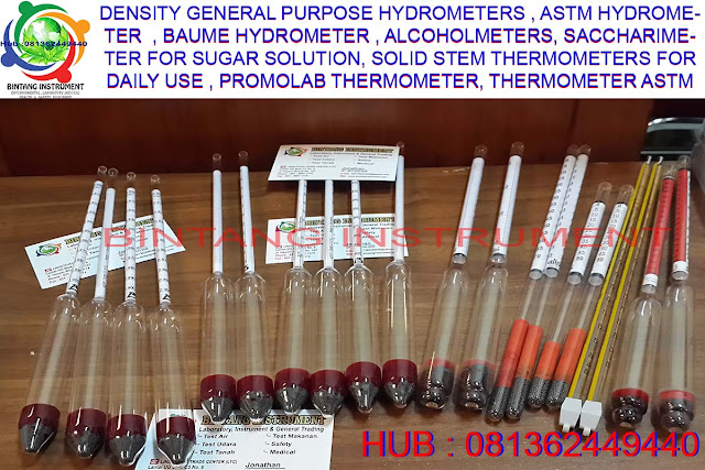 . Jual hidrometer solar Alat Pengukur Berat Jenis Minyak