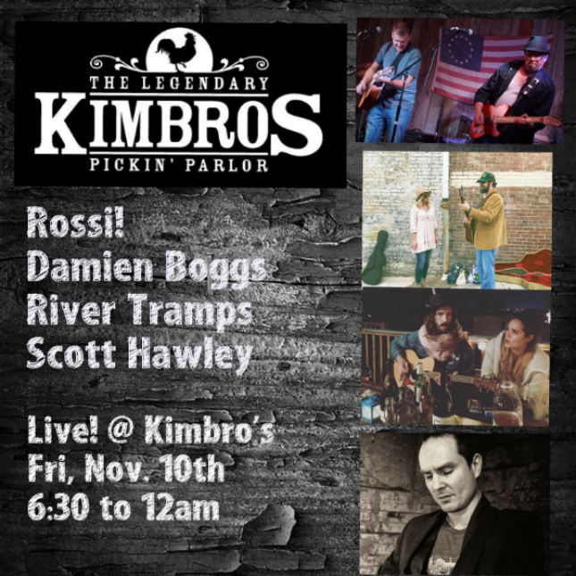Poster from The Legendary Kimbro's Pickin' Parlor Poster from The Legendary Kimbro's Pickin' Parlor