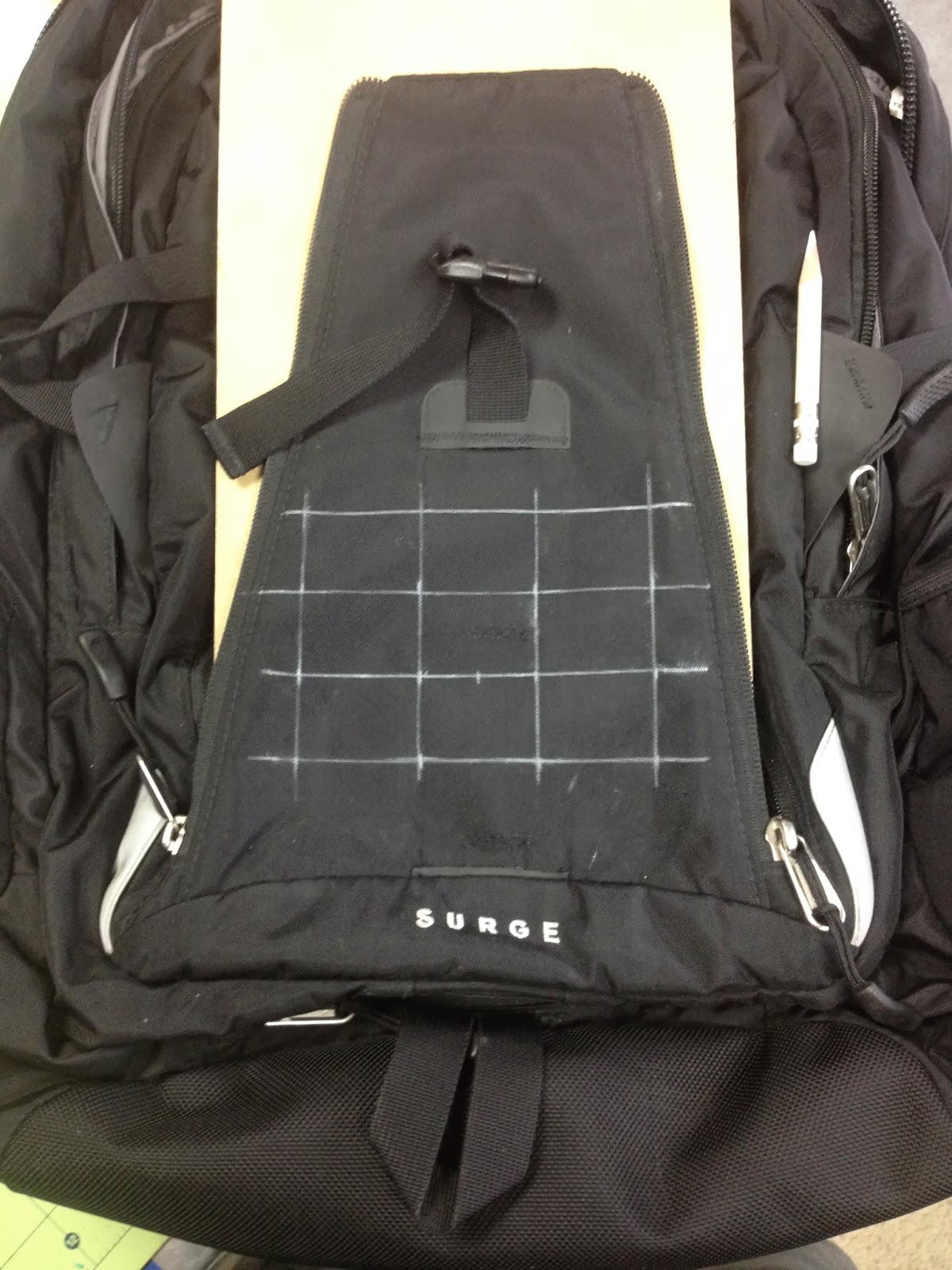 Matthew McMillan Adding MOLLE / PALS webbing to a backpack