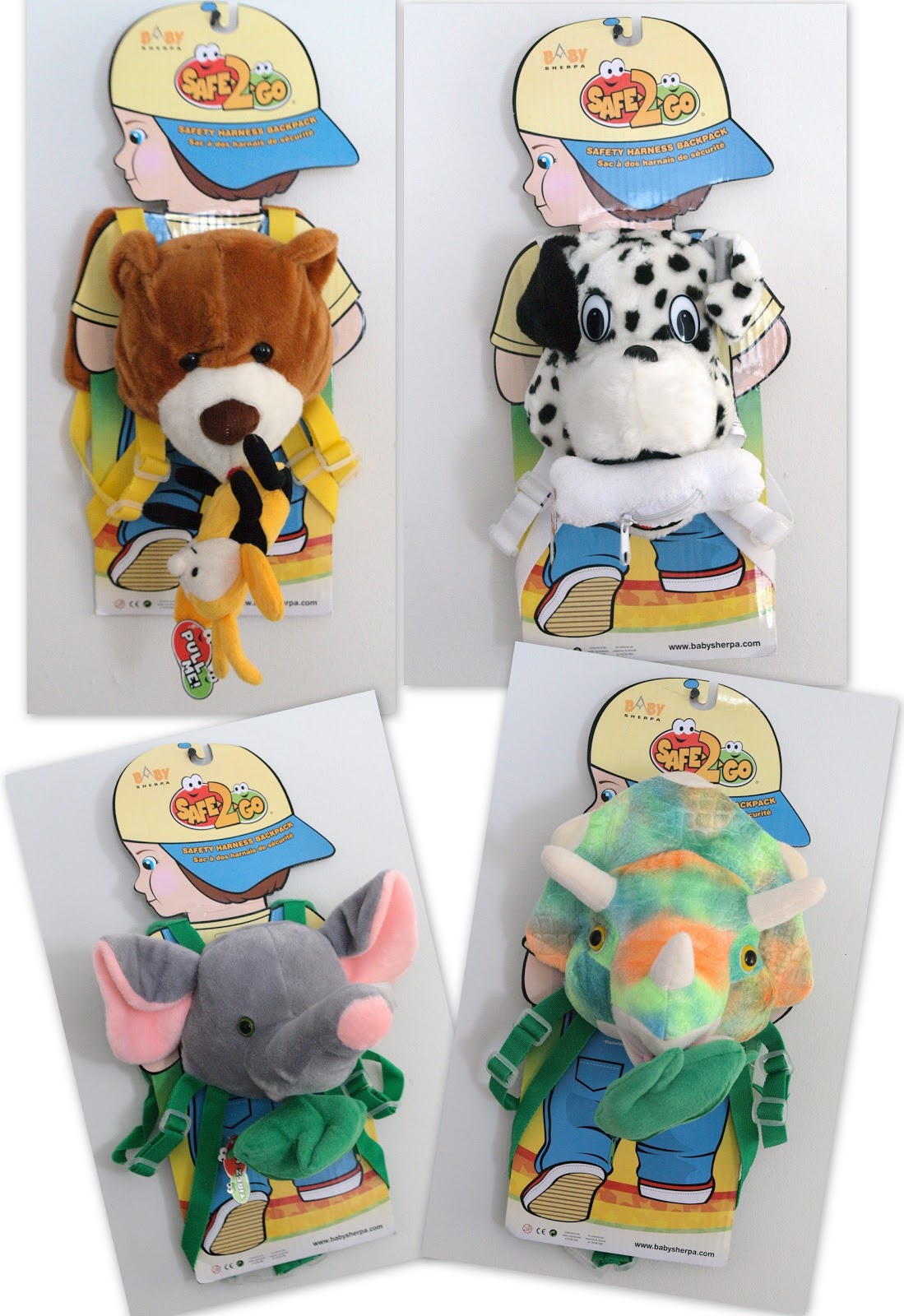 Pebbles Babies Baby Sherpa Safe2Go Child Safety Harness Stock Clearance