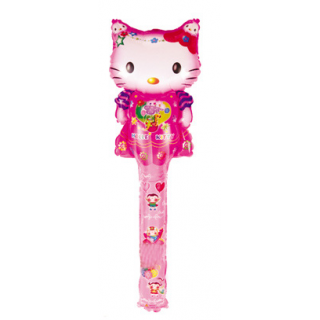 Balon Foil Tongkat Hello Kitty
