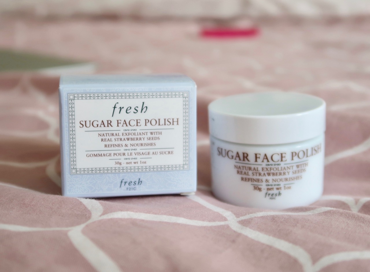 Fresh Sugar Face Polish Review Perfect scrub for dry skin!