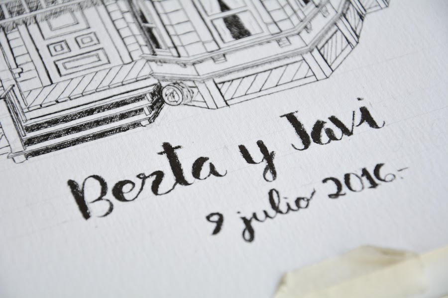 Detalle de caligrafía