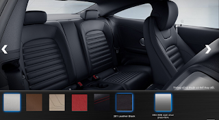 Màu nội thất Mercedes AMG C63 S 2015 Nội thất Mercedes AMG C63 S 2015 màu Đen Leather 201