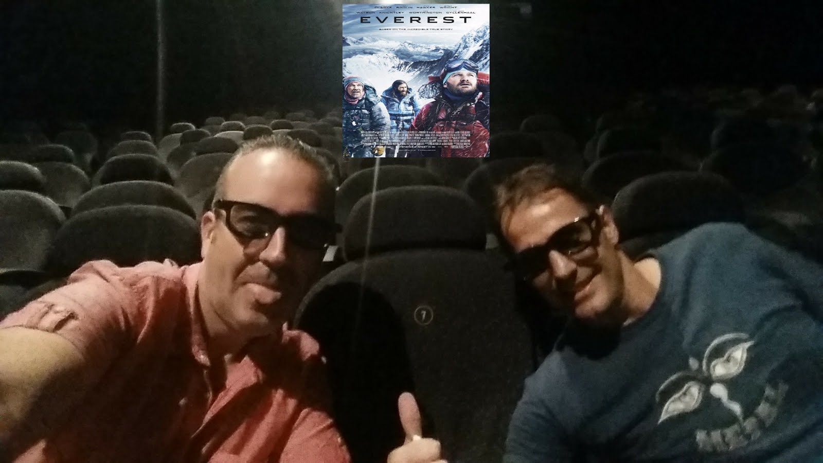 Carlos&Kike en el estreno de "Everest" en 3D