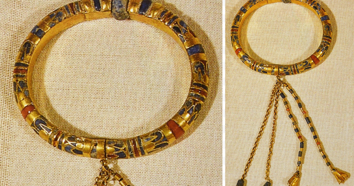 égyptophile Les bracelets à pampilles de Pinedjem II, grandprêtre d